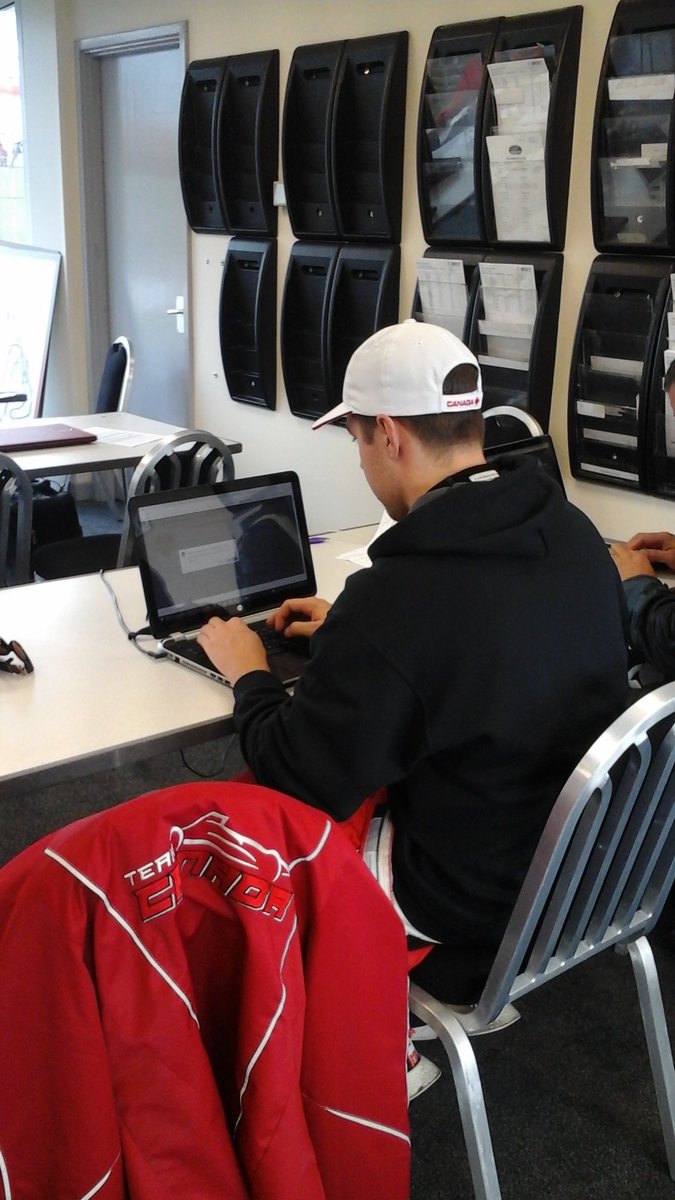 Not just about racing...working in the media centre <a href="/Brands_Hatch/">Brands Hatch</a> <a href="/ben_racer_hurst/">Ben Hurst</a> #proudteam #FFFestival #teamcanada