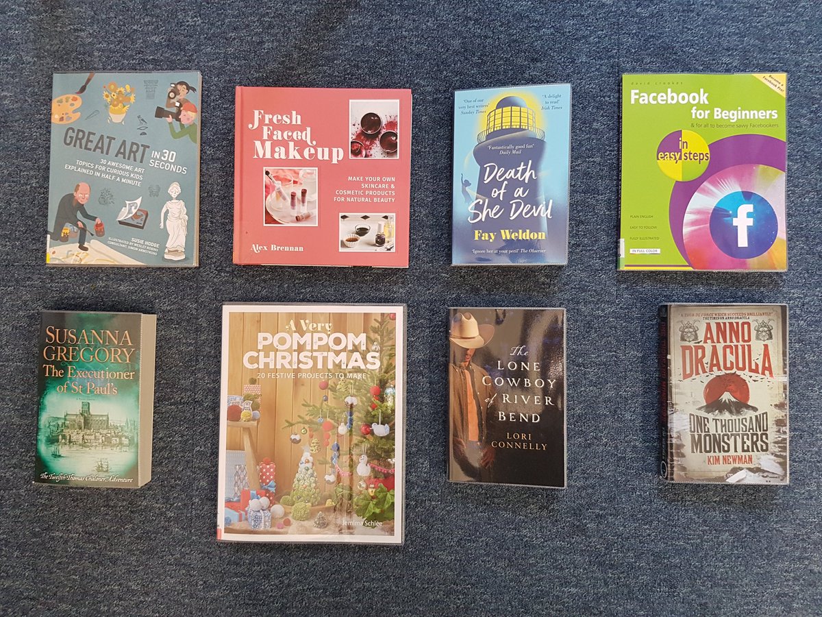 StAthanLibrary's tweet image. New books for loan @StAthanLibrary Come and browse. And don&apos;t forget our #booksale with something for everyone. #communitylibraries
