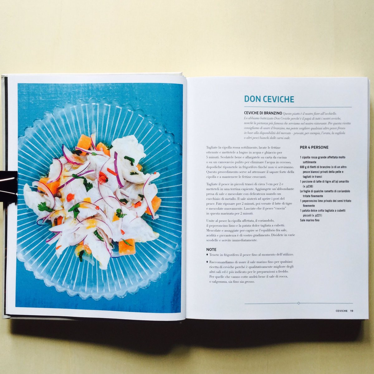 OnPrintedPaper's tweet photo. “Aquí se cocina con cariño”
"Ceviche" di Martin Morales, EDT
#Ceviche #MartinMorales #EDT #Cucina #Recipe #Perù #PeruvianKitchen #SudAmerica https://t.co/5oTAUa41rV