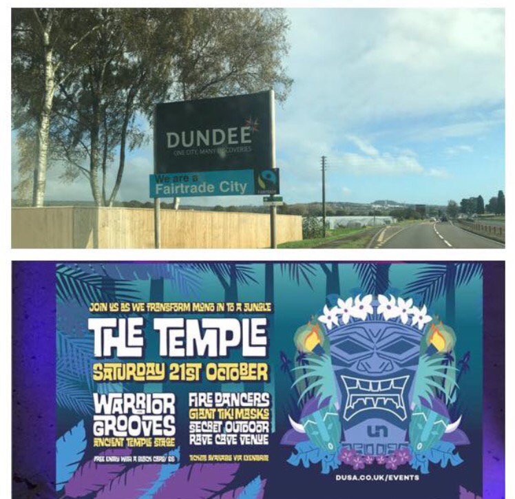 WarriorGrooves's tweet photo. we are looking forward to tonight's set in Dundee @DeanoPercussion @onesaneman #WeAreWarriorGrooves https://t.co/3lH3n1R3pM