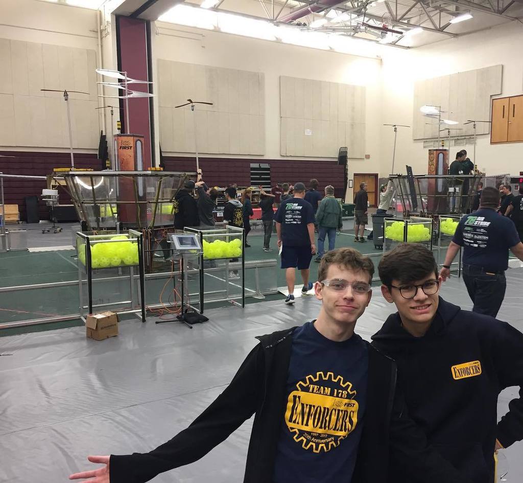 team178's tweet photo. Getting ready for #baystatebrawl ! #omgrobots https://t.co/nU4lsRW8lC