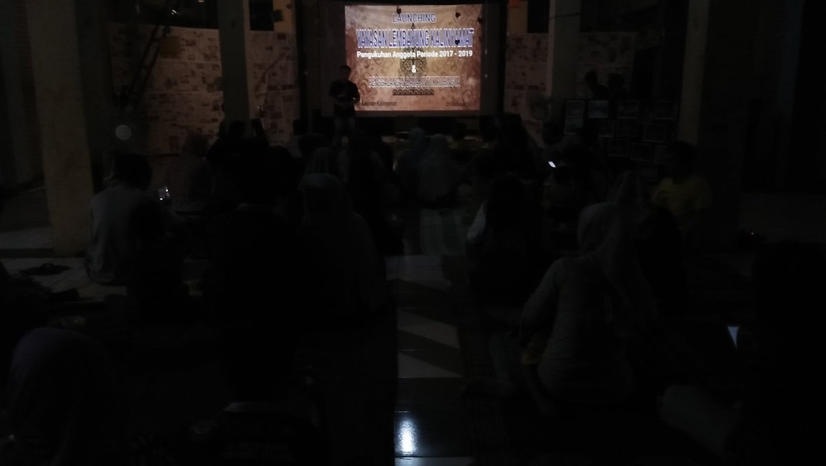 Saat ini menghadiri undangan Launching Yayasan Lembayung Kalinyamat di #PasarKerajinan <a href="/DesaMargoyoso/">Margoyoso</a> #Kalinyamatan. Monggo rawuh 👍