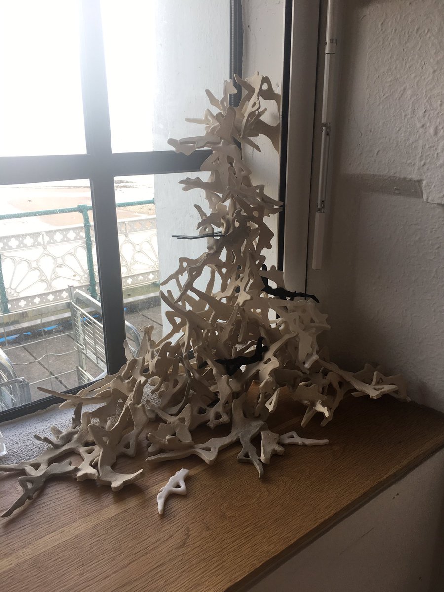 rachwellbeing1's tweet image. &quot;its not just black and white&quot;
Sculpture speaking about invisible disabilities #shapearts #EDSAwareness #Rachwellbeing