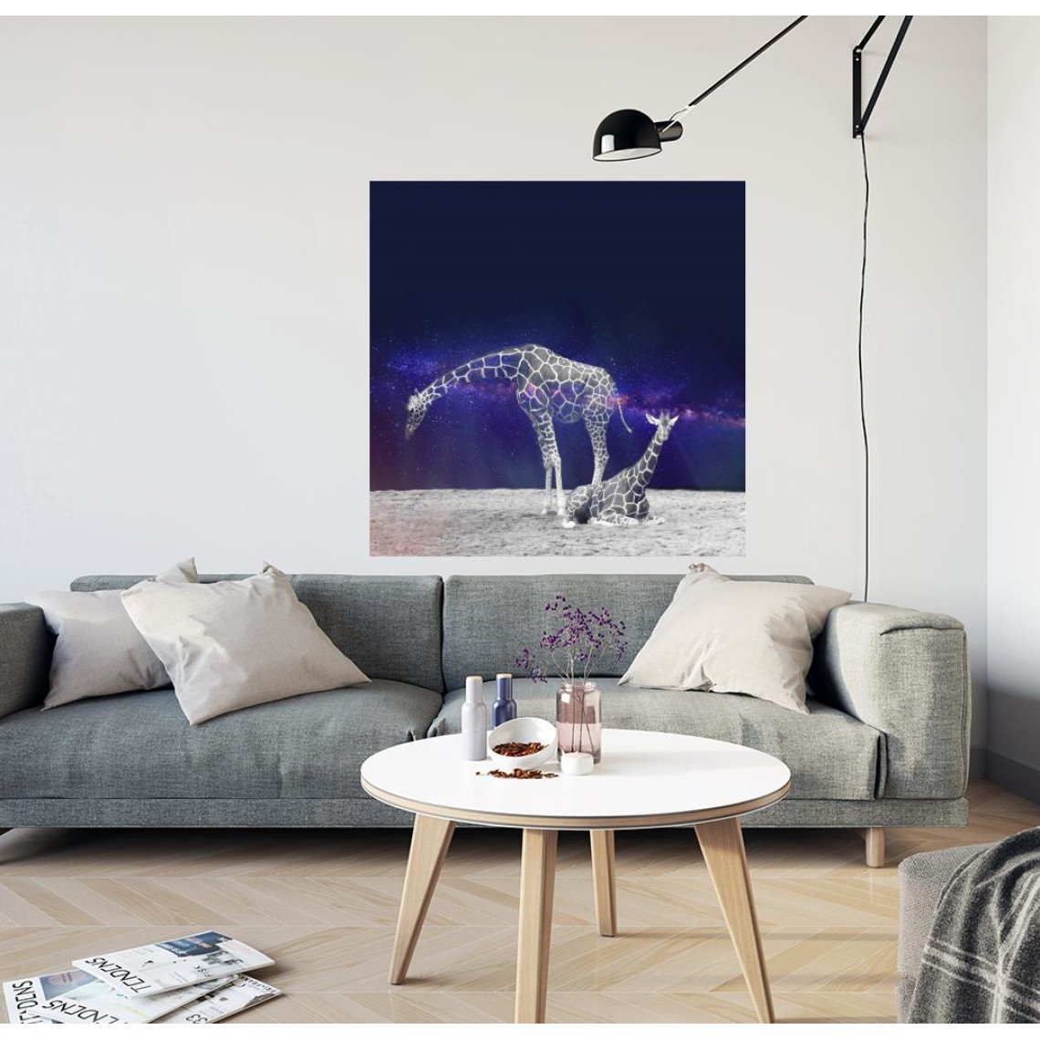 83oranges's tweet image. 'Giraffes on the Moon' Acrylic Glass &amp;amp; Art Prints @seenby #seenby #buyart #interiorstylin is.gd/pqy1Gg