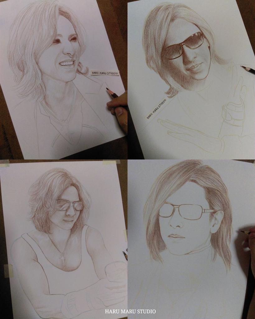 HaruMaruGallery's tweet photo. First step of @YoshikiOfficial #YOSHIKI #XJapan #FANART #harumarustudio https://t.co/agOamhkK26