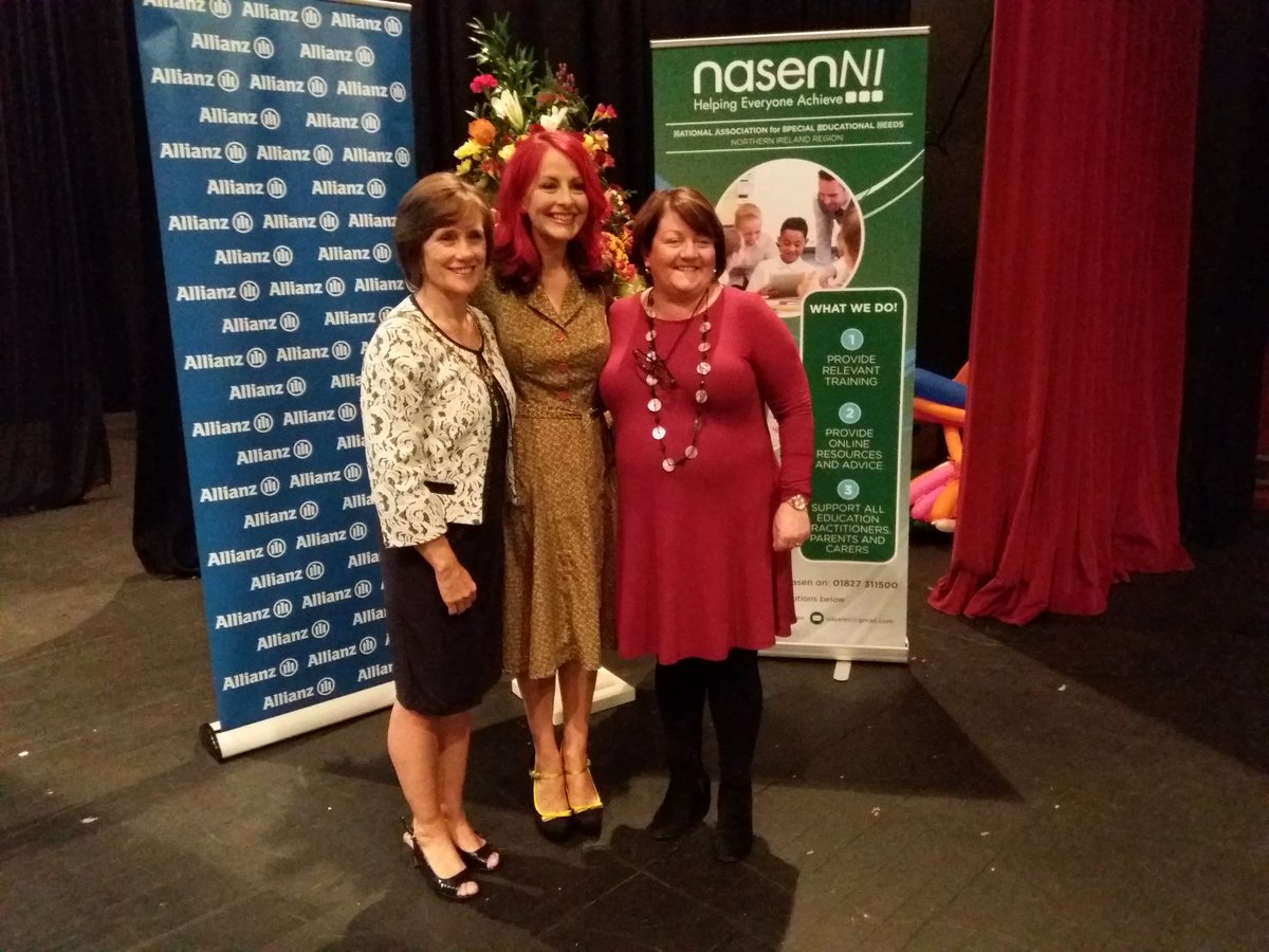 Great to be a part of the #NASEN conference today ....inspiring words from Carrie Grant supermum
