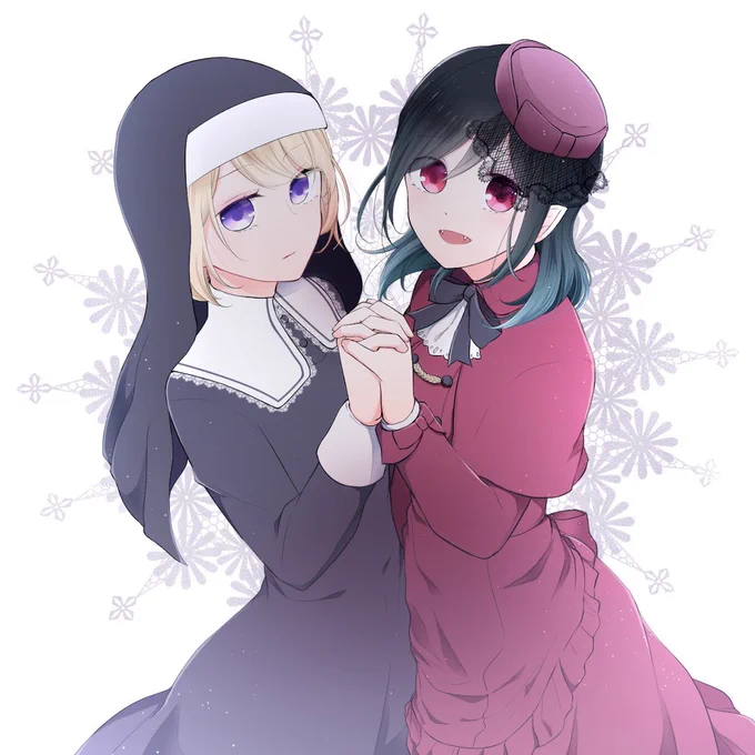ハロウィンサムネになっております!✨

今年は魔女です?
去年はシスターと吸血鬼でした? 