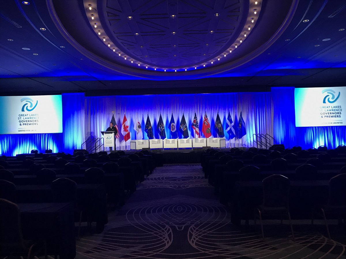 MarkfWilson2's tweet photo. Council of the Great Lakes Governors Conference https://t.co/o3HM1H3a1S