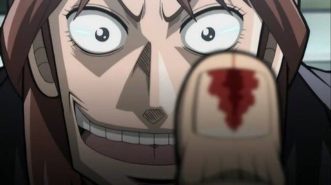 血のマニキュア