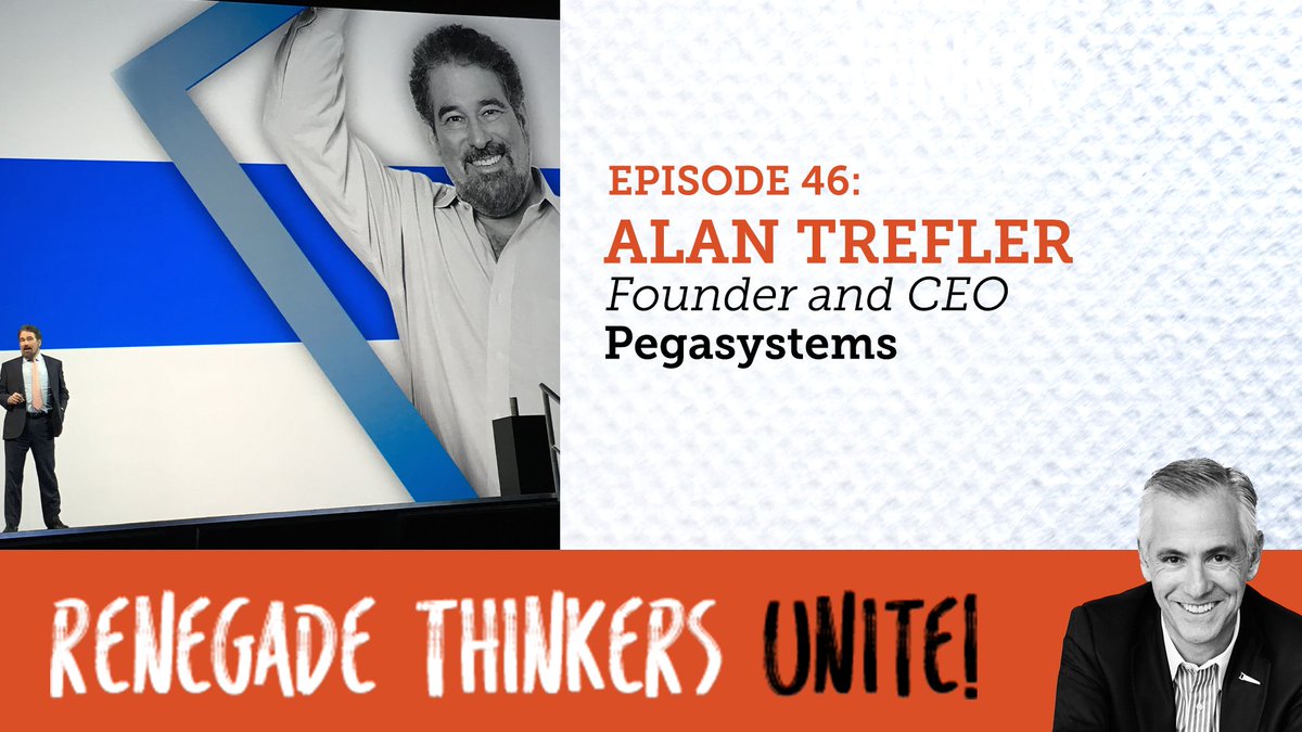 DrewNeisser's tweet photo. .@AlanTrefler of @pega talks #customer service approaches on the #RTU podcast: https://t.co/YXxlLIn9zA @iTunes https://t.co/Wk7HdeWeYA