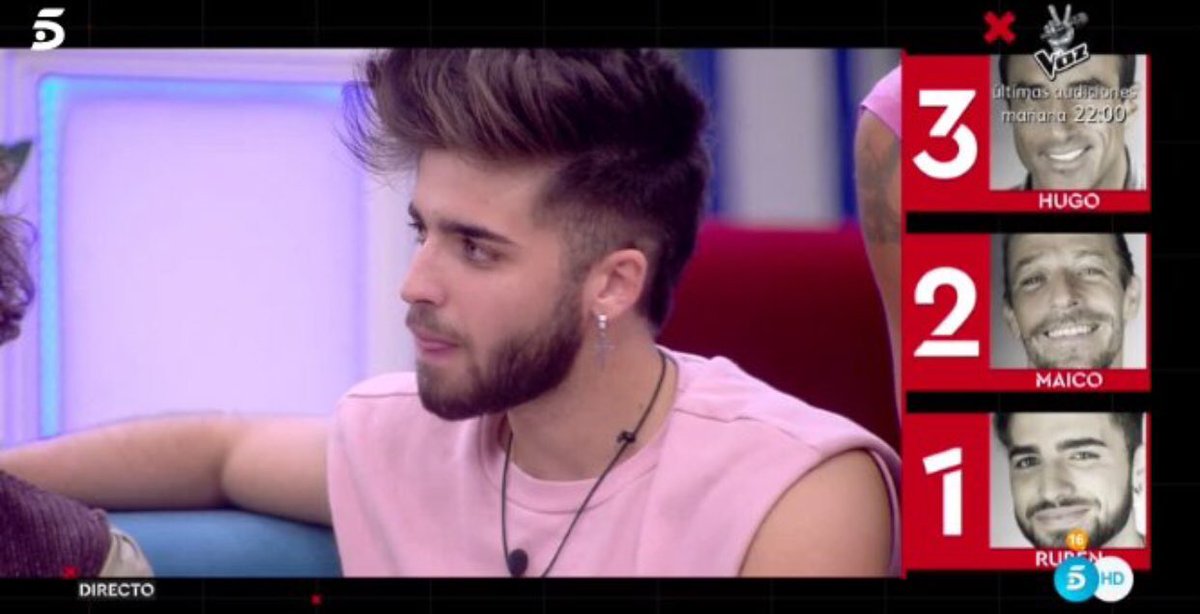 ElConfeGHGH's tweet photo. Aquí no hay carpeta por ningún lado,se nominaron los dos #GHdirecto https://t.co/rHXb1SP10a