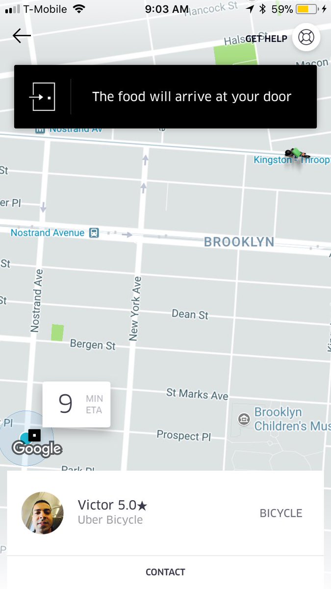 MattEngel53's tweet photo. Someone is currently bicycling @McDonalds to my front door. And I get to watch. The future is promising. https://t.co/mZbdEqo4pp