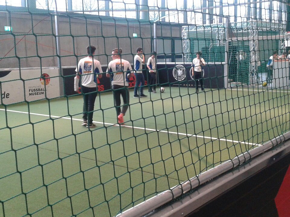 ScienceonStage's tweet photo. Not just theory football in science.. #EuropeanSTEMLeague @fussballmuseum @sap4good @SAP_UA https://t.co/y1l25cBmoe