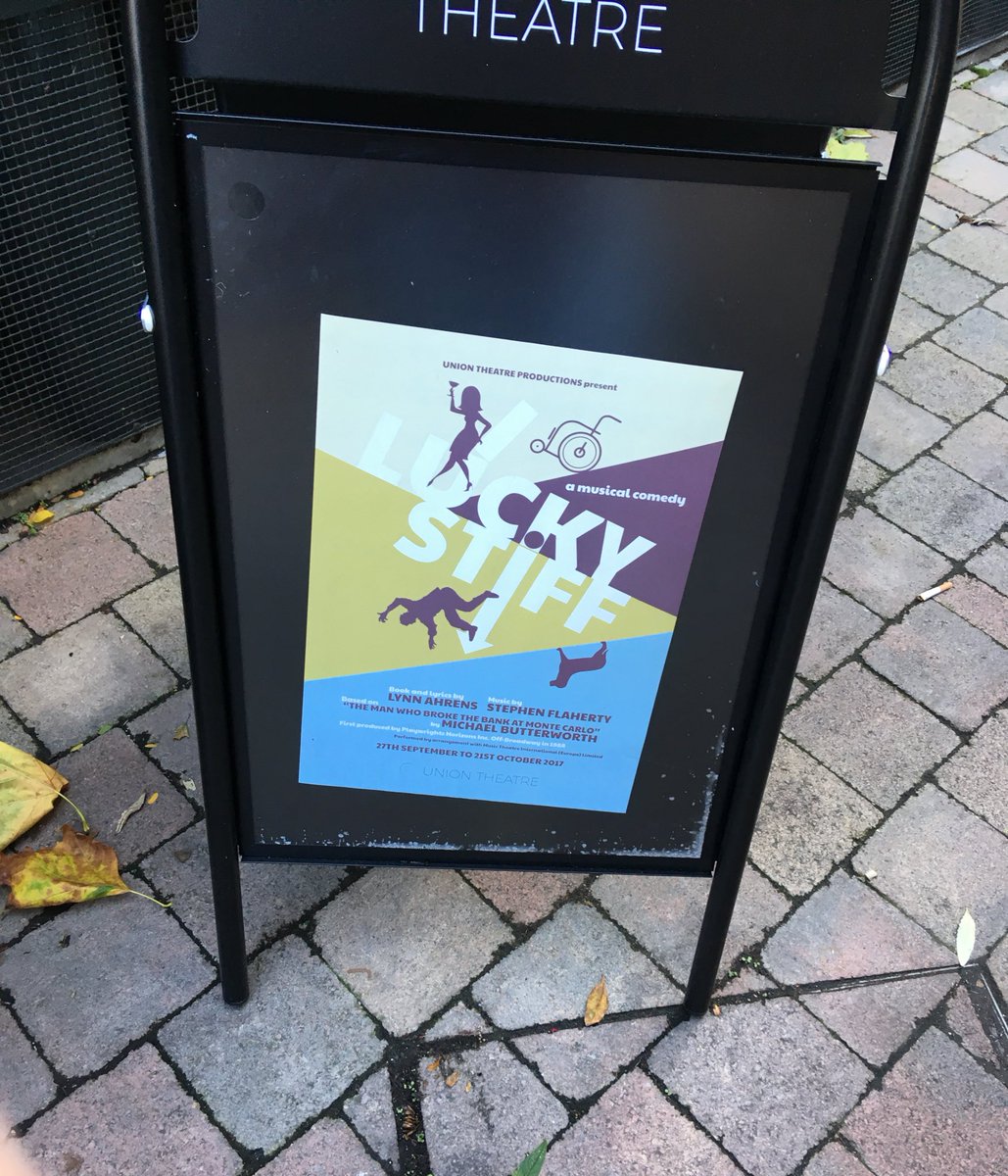 So excited to see <a href="/Tomreade_actor/">Tom Elliot Reade</a> in <a href="/LuckyStiffUnion/">Lucky Stiff Musical</a> today!