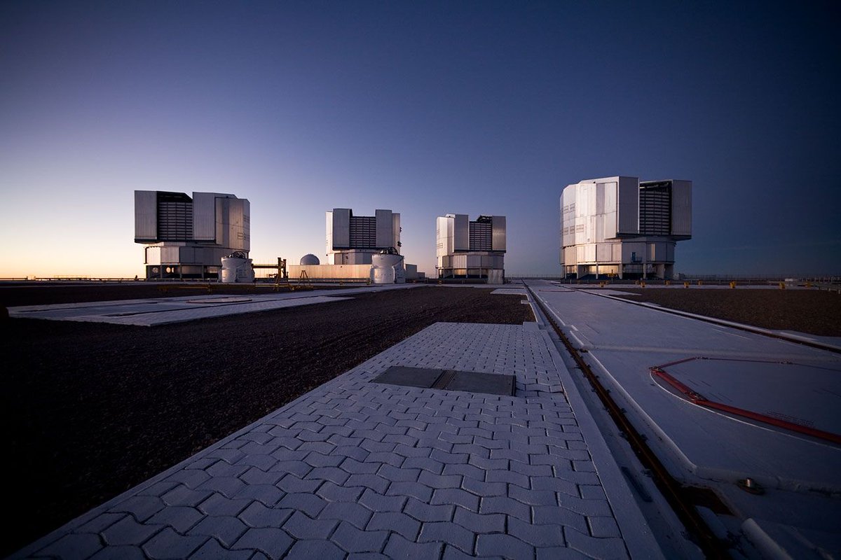 ESO's tweet photo. At 16:00 live connection to the Very Large Telescope in #Chile from Eridanus auditorium #GarchingOpenDoors (no 39 on map) https://t.co/GrUUrTGFXA
