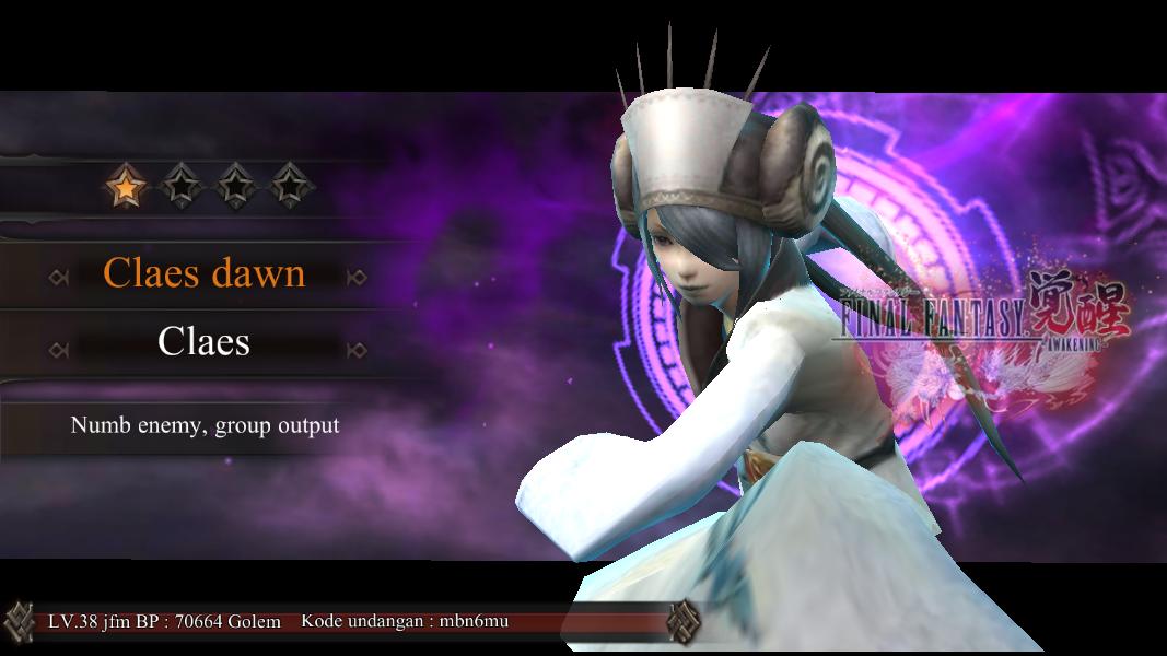Wong_H's tweet photo. Aku lagi main FINAL FANTASY AWAKENING lho,  gabungan main yukz!  https://t.co/WYlifzQtOs https://t.co/XkdMO0Yo5O