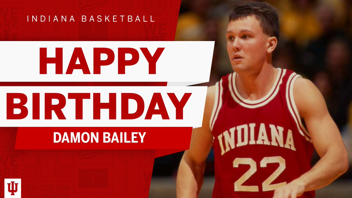 IndianaMBB's tweet photo. Wishing a Happy Birthday to Damon Bailey! 🎉 https://t.co/fH7GhfgsHJ