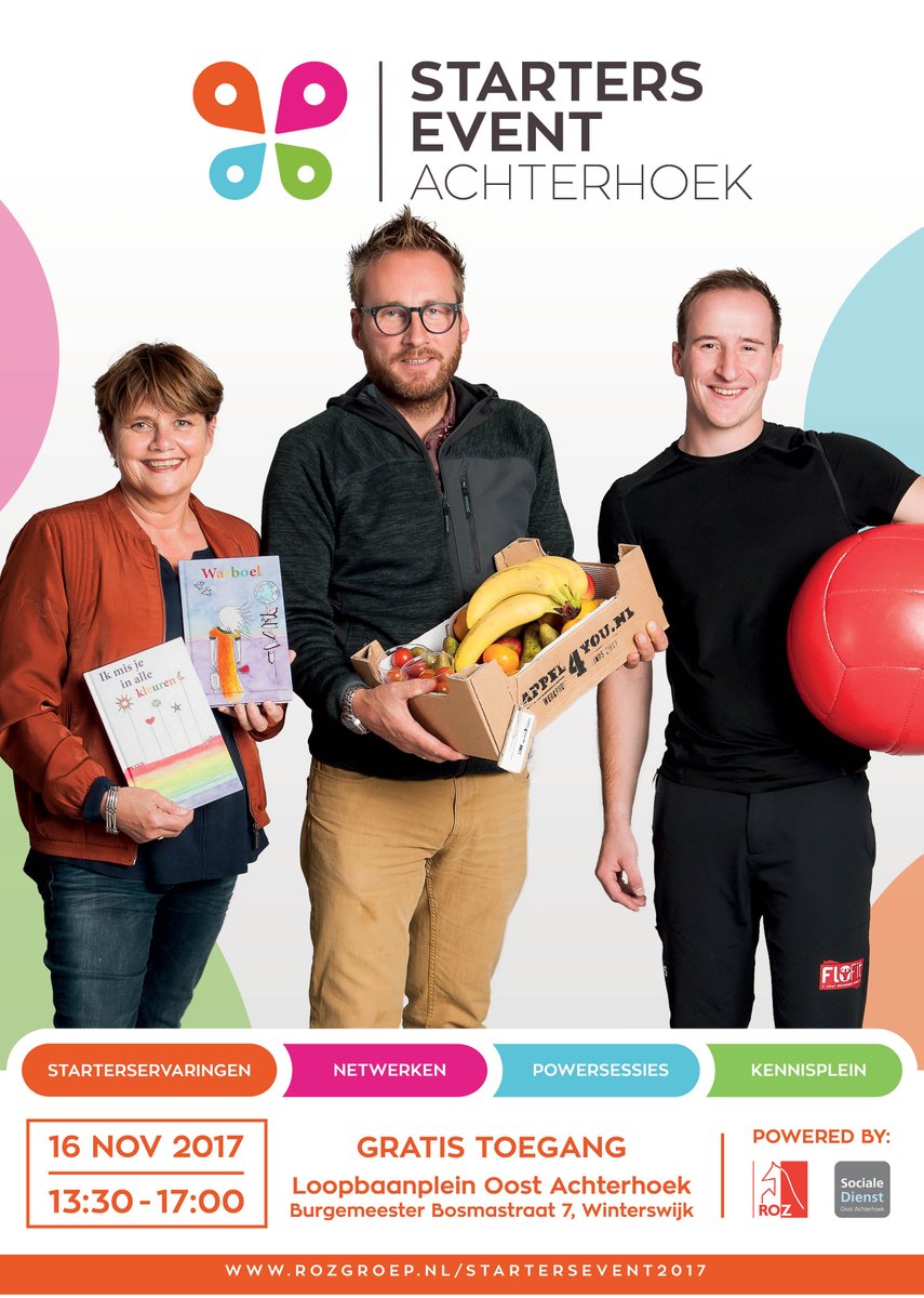 Finsalus's tweet photo. Voor jezelf beginnen? Do.16 november #Startersevent #Achterhoek in Winterswijk! Meld je aan via: https://t.co/vD3cdFqrNH @ROZGroep #ZZP #MKB https://t.co/V8axP97XPq