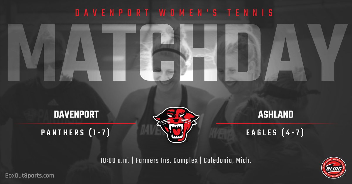 W-TEN: All smiles because it is MATCHDAY! The Panthers host the Eagles of Ashland Univ. this morning starting at 10am! #RiseAndShine