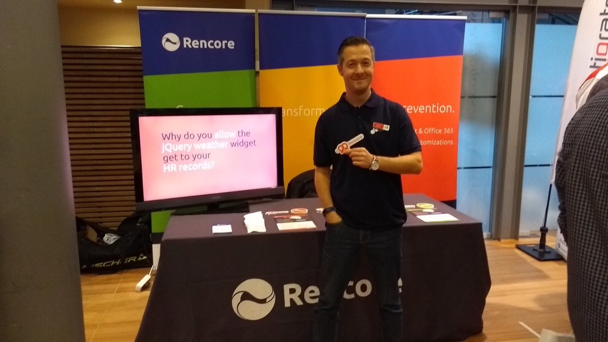 Rencore's tweet photo. Have you doped by our #SPSBE booth yet? https://t.co/rfo2imfcCY