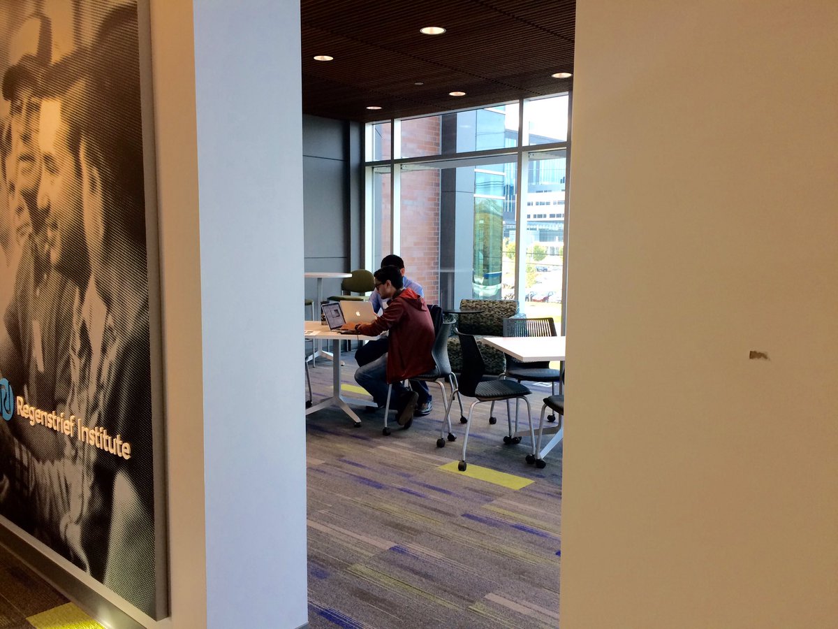 Regenstrief's tweet photo. Indy's top talent in health &amp; data working w newly released #INMedicaidData in a 1st-of-its-kind Challenge presented by @INHIMSS, good luck! https://t.co/rT63SAMtIA