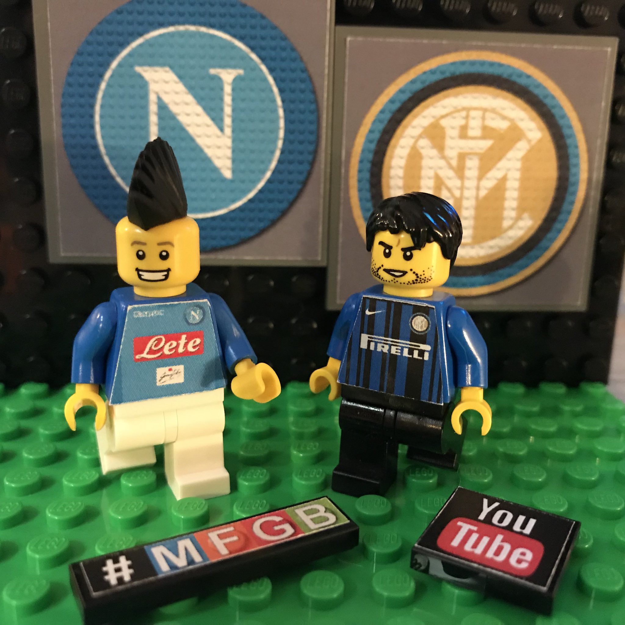 My Funny Games Builder on X: #lego ready to #NapoliInter #sscnapoli #inter  #serieatim by #mfgb @LegoFootball  / X