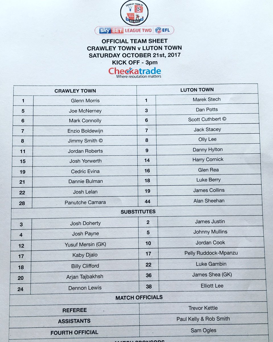 LutonTown tweet picture