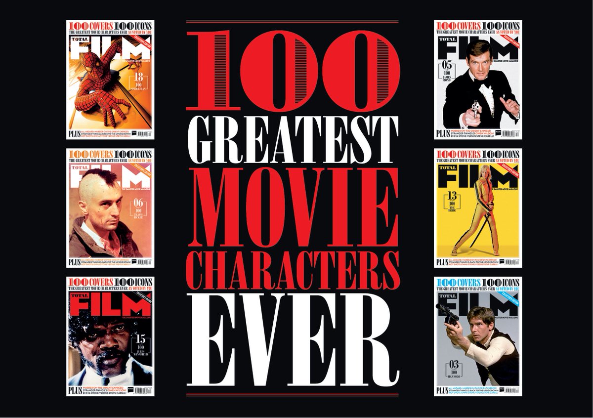 100 Greatest Movie Characters, Movies