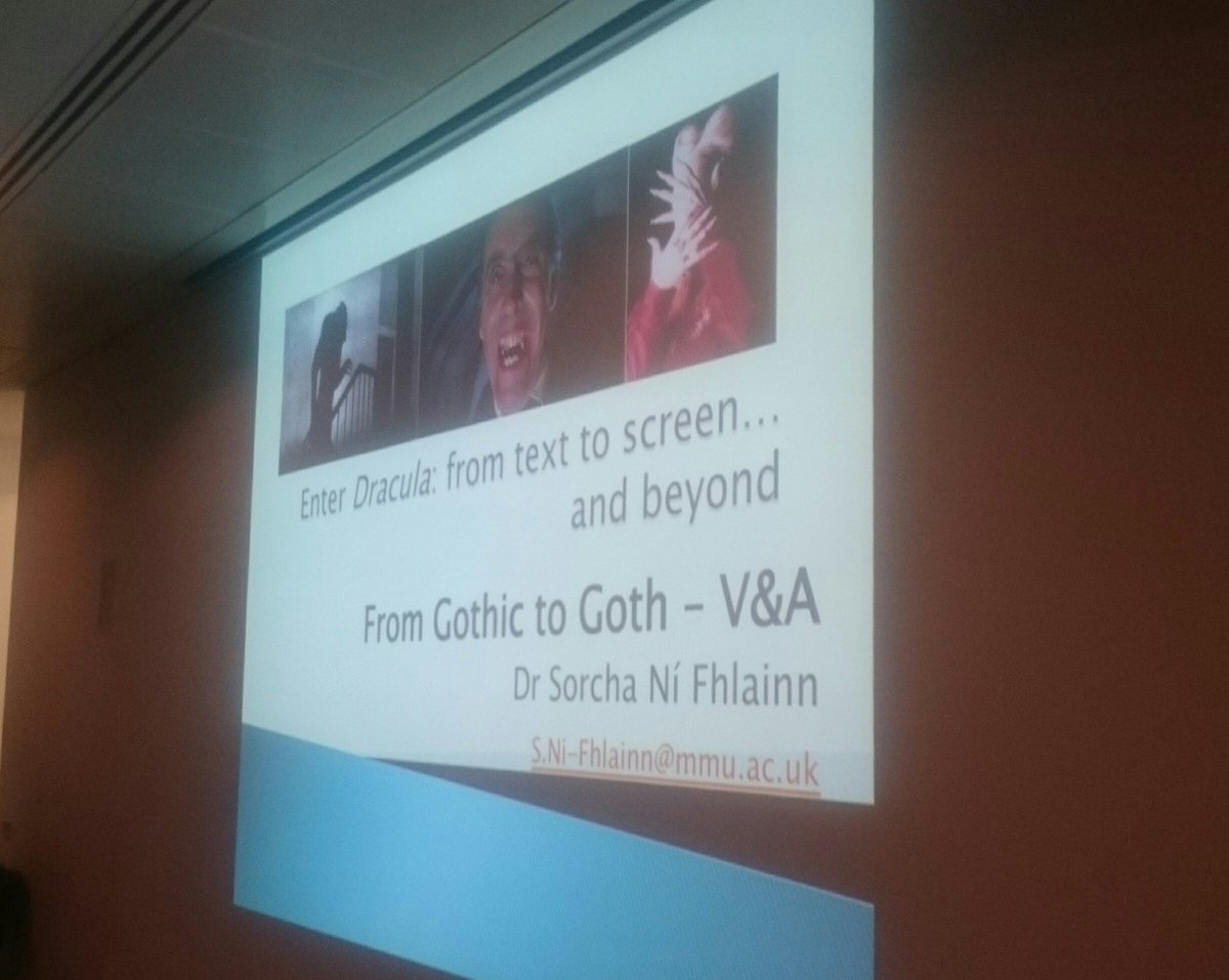 shewolfmanc's tweet photo. And now... @VampireSorcha introduces us to the Daddy: Enter Dracula! #GothictoGoth https://t.co/SuPKZrogUQ