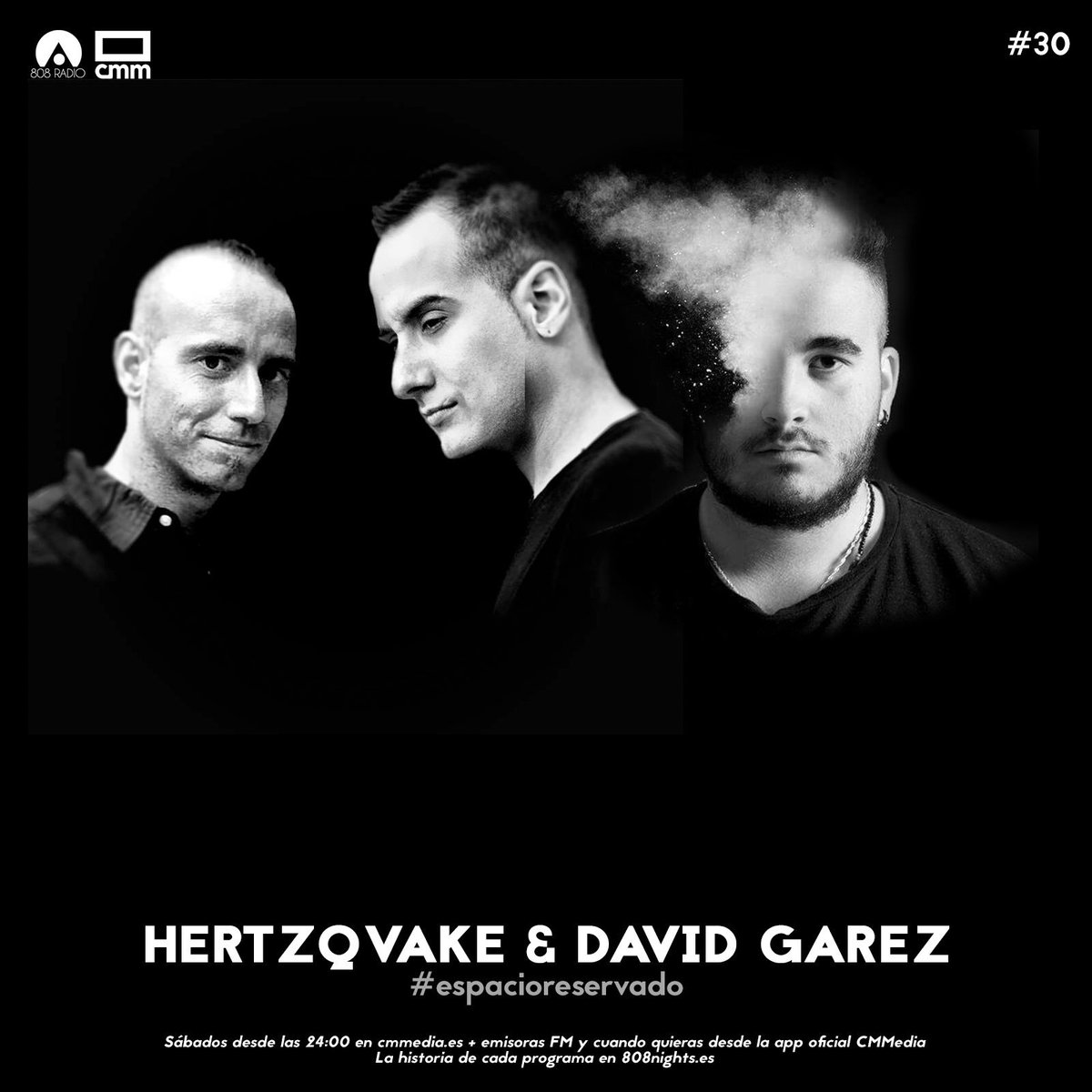El espacio reservado de esta noche lo llenan, desde #CiudadReal, Hertzqvake y David Garez. Desde las 12 de la noche, en #CMMRadio