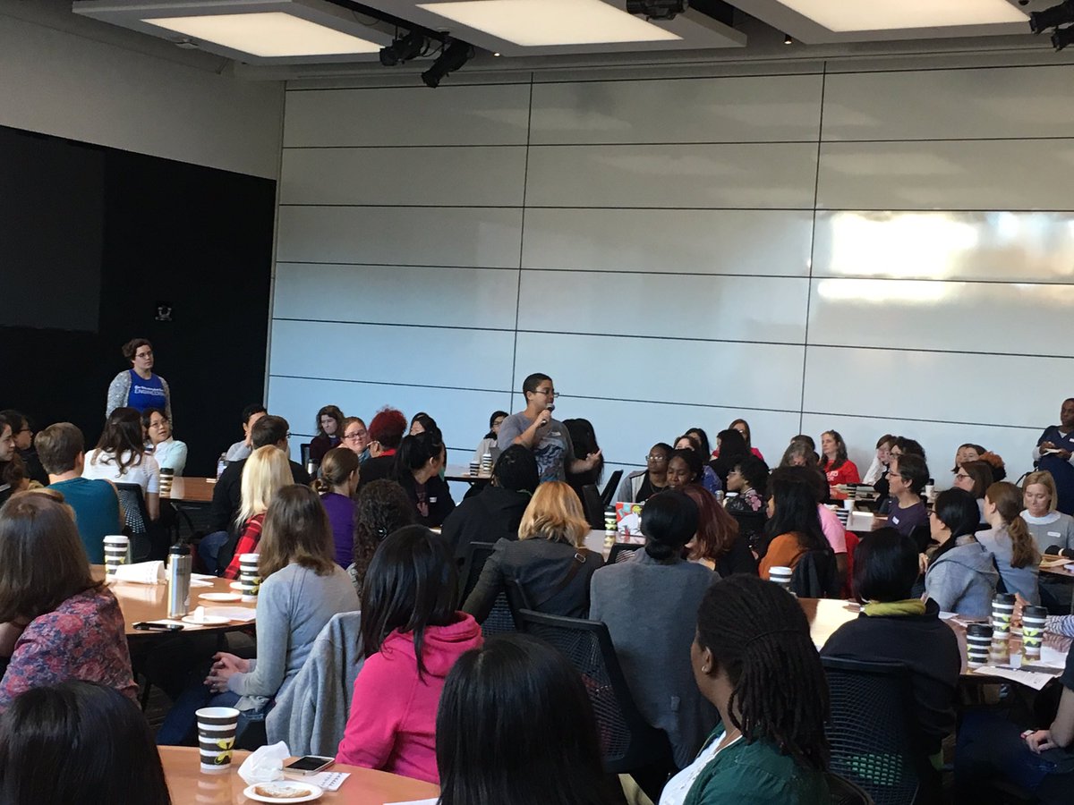 t_tsvet's tweet photo. Pitching projects! #techladyhackathon https://t.co/VWZXtZuX8a