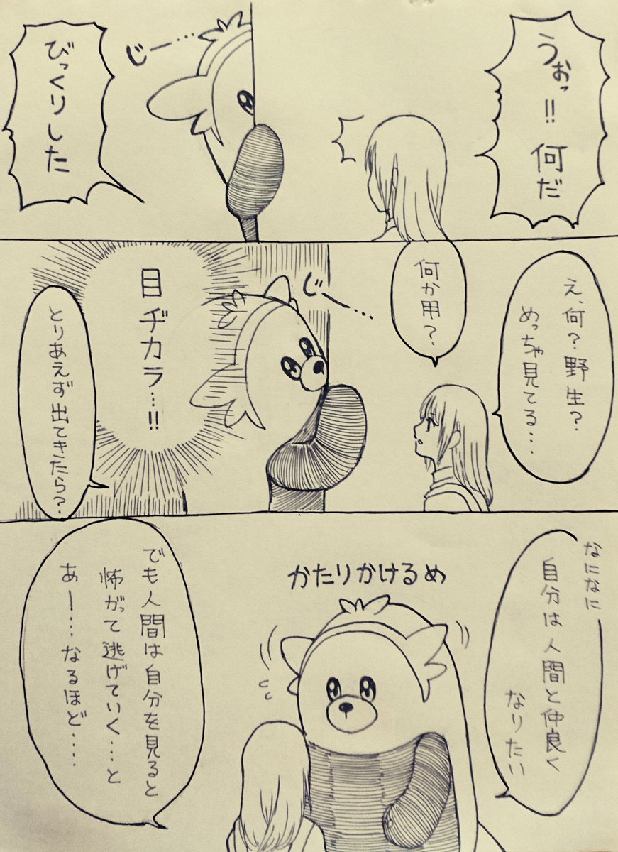 ぶきようなキテルグマ
と出会ってしまったアローラ女子高生とヌイコグマ 
