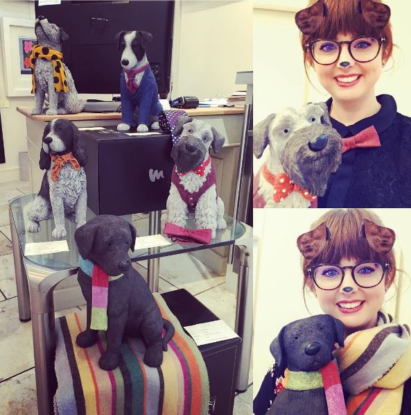 Get Christmas all wrapped up for any #dapperdresser and all #doglovers with #DougHyde #labrador #schnauzer #spaniel #jackrussell