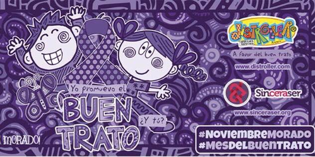 Recuerda que en Noviembre, todos vamos #PorElBuenTrato #NNA merecen crecer con ejemplo de #Respeto #Tolerancia #Empatia #Cordialidad #NM2017