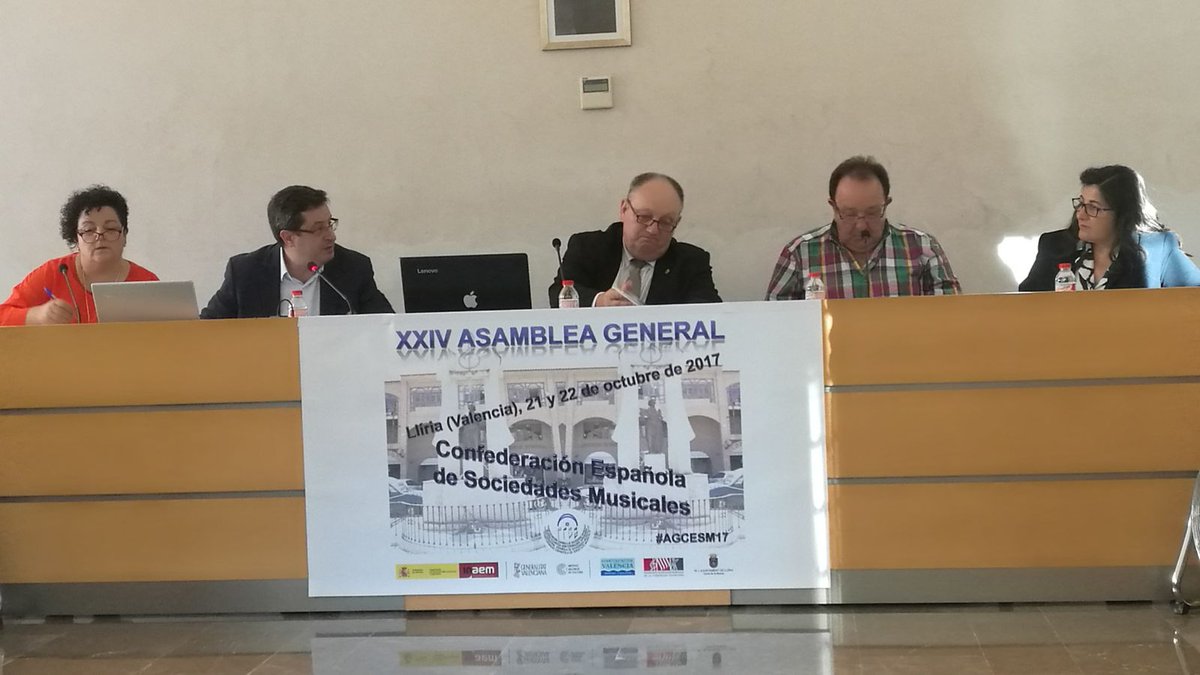 FSMCV's tweet image. Hoy ha comenzado en #Lliria la XXIV Asamblea Anual de la @CESociedadesM  organizada por @FSMCV  #AGCESM17
