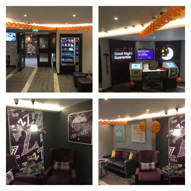 Cockermouth PI getting ready for Halloween watch for them spiders in the beds ppl 💀👻🕷 <a href="/traceybish/">Tracey bishop</a>