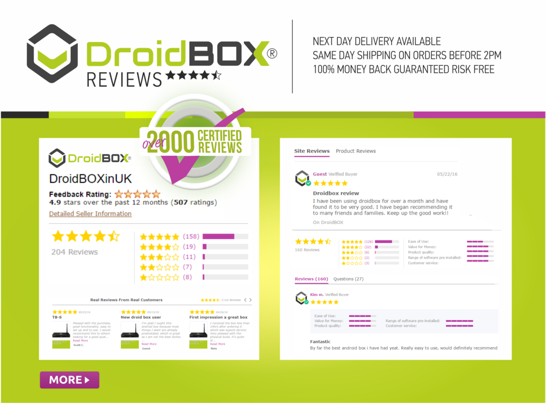 DroiX_Store's tweet photo. Why choose DroidBOX? Software,Support,Quality &amp; more! https://t.co/P0hhOF9xIy #DroidBOX #FullyLoaded #Kodi #Android #AndroidTVBOX https://t.co/Wg6WGvE3kX
