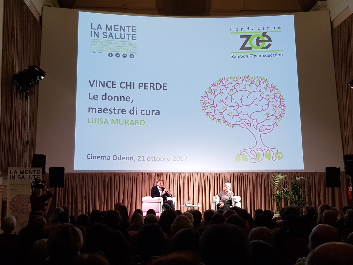 monicomino's tweet photo. Luisa Muraro commenta "tra cinque minuti in scena" di Laura chiossone con una grande Gianna coletti @MaremossoFilm #vsvb @Fondazione_Zoe https://t.co/R97qhRKVYn