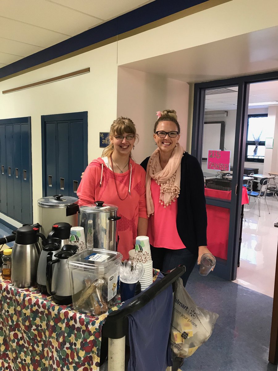 Light it UP Pink!  Coffee Cart Friday with a pink!