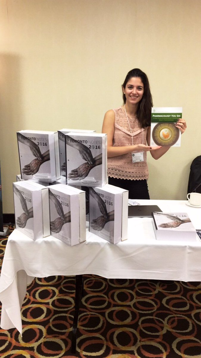 ben_ouyang's tweet photo. SOLD OUT of Pharmacology You See/Toronto Notes pkg at #OMSW2017! See @TinaBinesh and Sydney for discount deets! @OMSAofficial @theNOSM https://t.co/pfjk0sU5LU