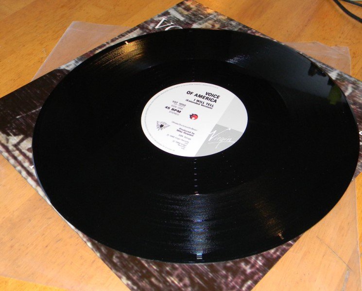 discogs.com/seller/ricsrec… Finally sold Voice of America 'I Will Tell' #12inch45rpm #voiceofAmerica #singles #vinyl #VinylCollector #80smusic