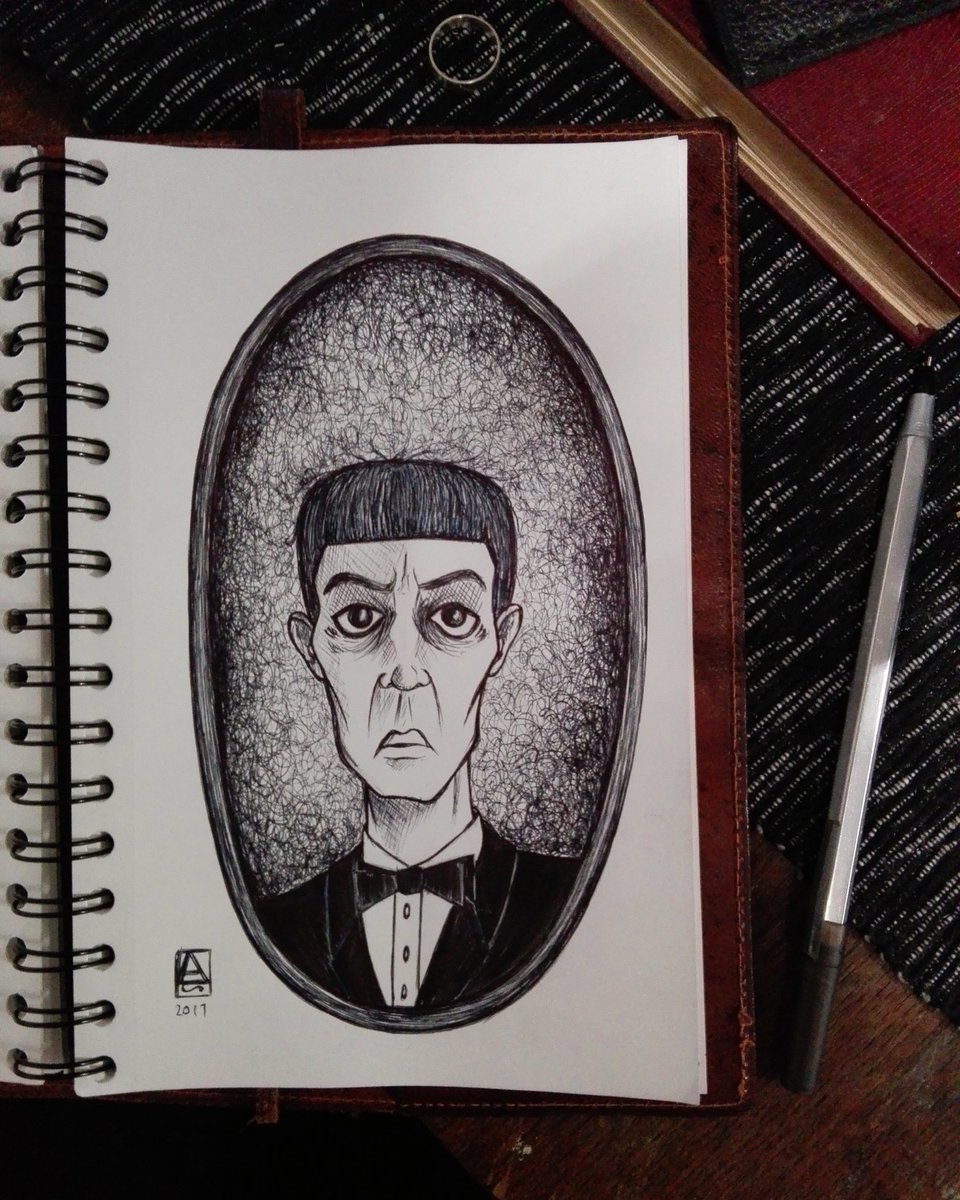 Inyasart's tweet photo. You raaang? #lurchaddams #theaddamsfamily #cartoon #Halloween #inktober #illustration https://t.co/udqNxw8S1w