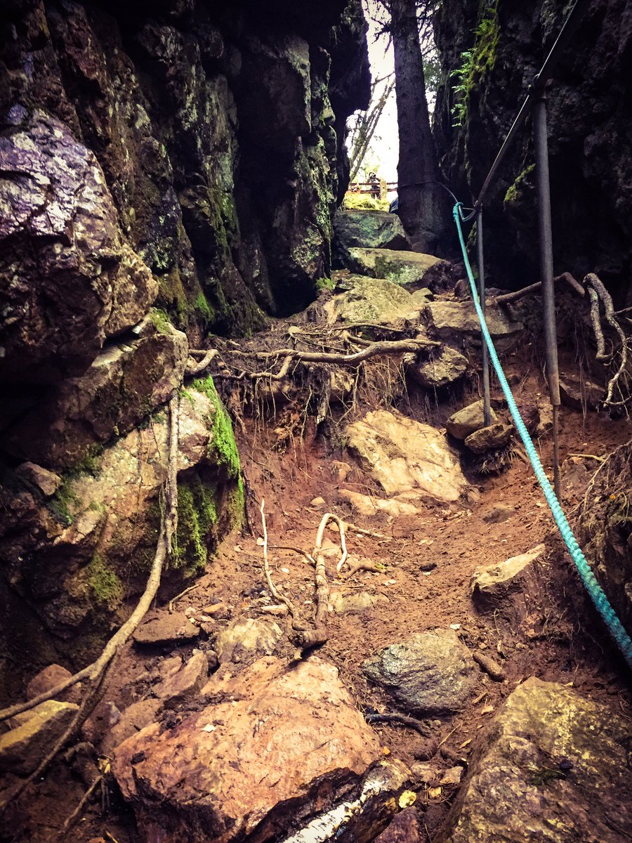 Sprang #Isaberg500 idag! Underbart lopp, 500hm på ca 10 km. Så härligt m korta lopp för man har så mkt energi kvar i huvudet efteråt!