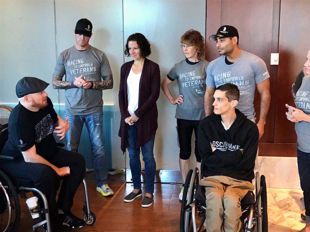 #TeamREV runners going the distance in tomorrow's <a href="/Marine_Marathon/">Marine Corps Marathon</a> for @pva1946. Good luck! #MCM #SupportingVeterans