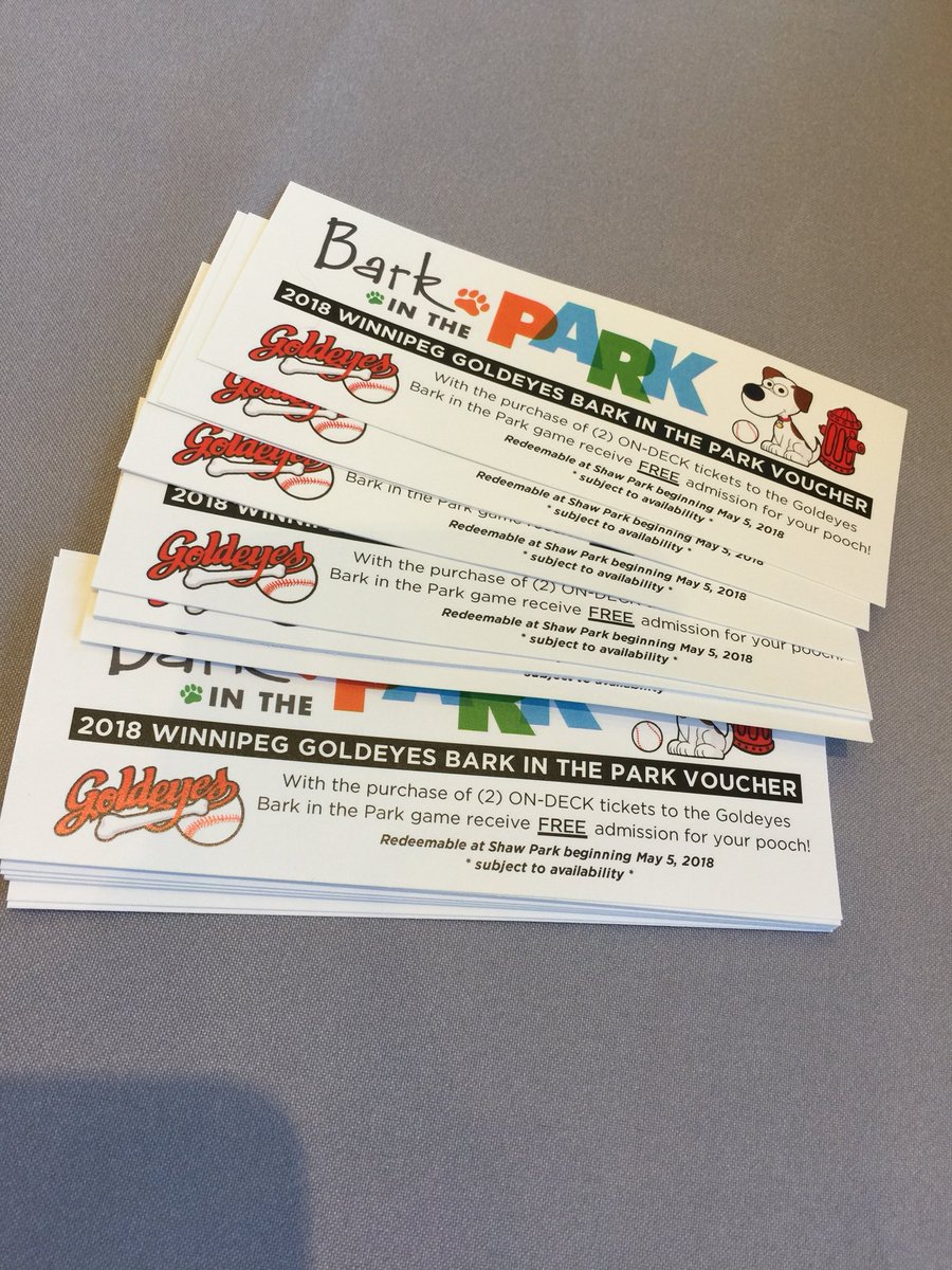 Wpg_Goldeyes's tweet photo. We’ve arrived at @WinnipegPetshow &amp;  the Goldeyes Bark in the Park Fun Zone is now open! Stop by &amp; pick up a voucher for Bark in the Park!🐶 https://t.co/Mw9F9vZ434
