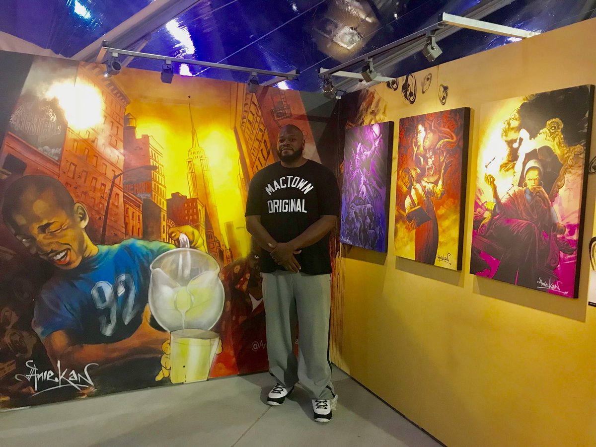 GeorgeFoster72's tweet photo. #ABLATL DOPE ART https://t.co/QBhjSTnSH0