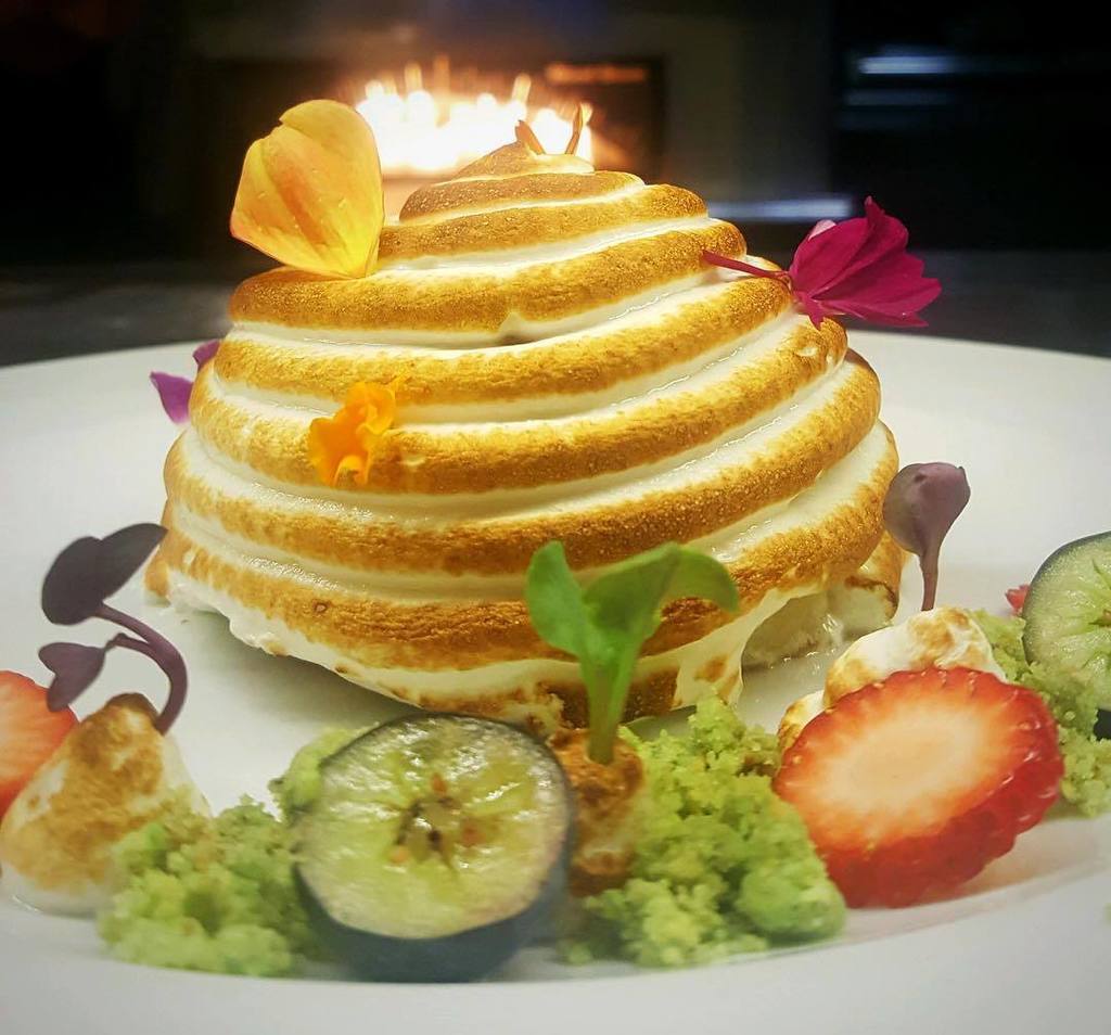 AdegaCLE's tweet photo. Happy Sweetest Day from #Adegacle. Don't forget dessert on date night. Tres Leches Honey Cake with Italian Meringue. #dineiconic #the9cle #β¦ https://t.co/9ygPgdzamv