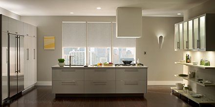 Lutron's tweet image. Every occasion should have the right scene. Control lights, shades &amp;amp; temp at the touch of a button with HomeWorks QS bit.ly/1GrpLRb