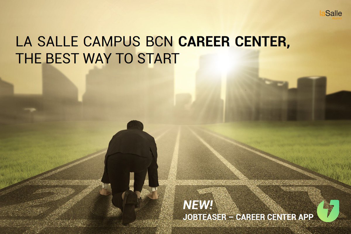Disponible el Career Center de <a href="/LaSalleBCN/">La Salle BCN</a> nova plataforma de feina. Fes-te Alumni (gratuït) i obtén el teu accés: ow.ly/xqAC30g0AbM