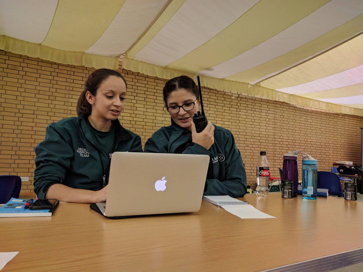 SJALondonMRT's tweet photo. Radio time! Our x-ray teams are competing to defuse a virtual bomb with instructions passed over the radio #explosive #pleaserepeat #over https://t.co/DF747pFEp1